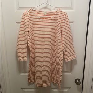 J.Crew Striped Cotton Dress